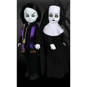 Mezco Living Dead Dolls Sinister Minister & Bad Habit Spencers Exclusive  2000